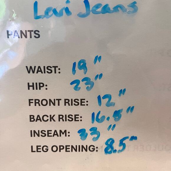 Levi’s Men’s 550 Jeans 38 x 33 Cotton Red Tag Work Outdoors Ranch Western - Picture 6 of 7